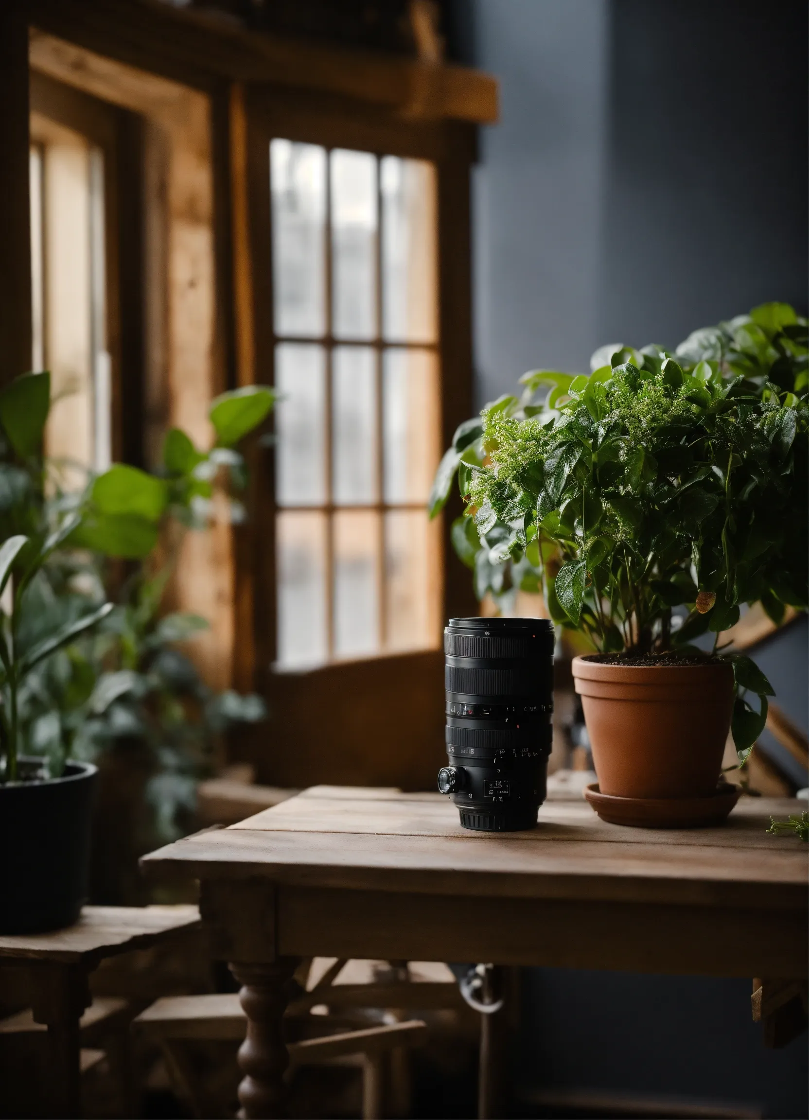 Spider plant for bathroom air quality